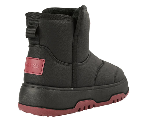 Ghete sport, dama, GRYXX, 623D82-8R10 negru, piele ecologica